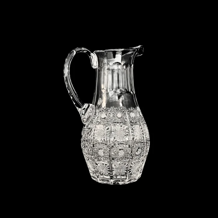 CRYSTAL KAM Ručne brúsený krištáľový džbán 1,5l