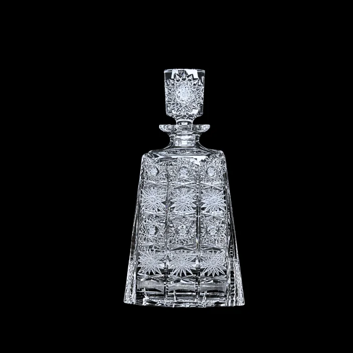 CRYSTAL KAM Ručne brúsená krištáľová fľaša Imperial 700ml